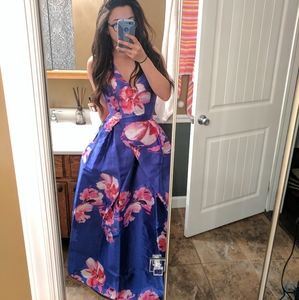 Floral Dress with Pockets
